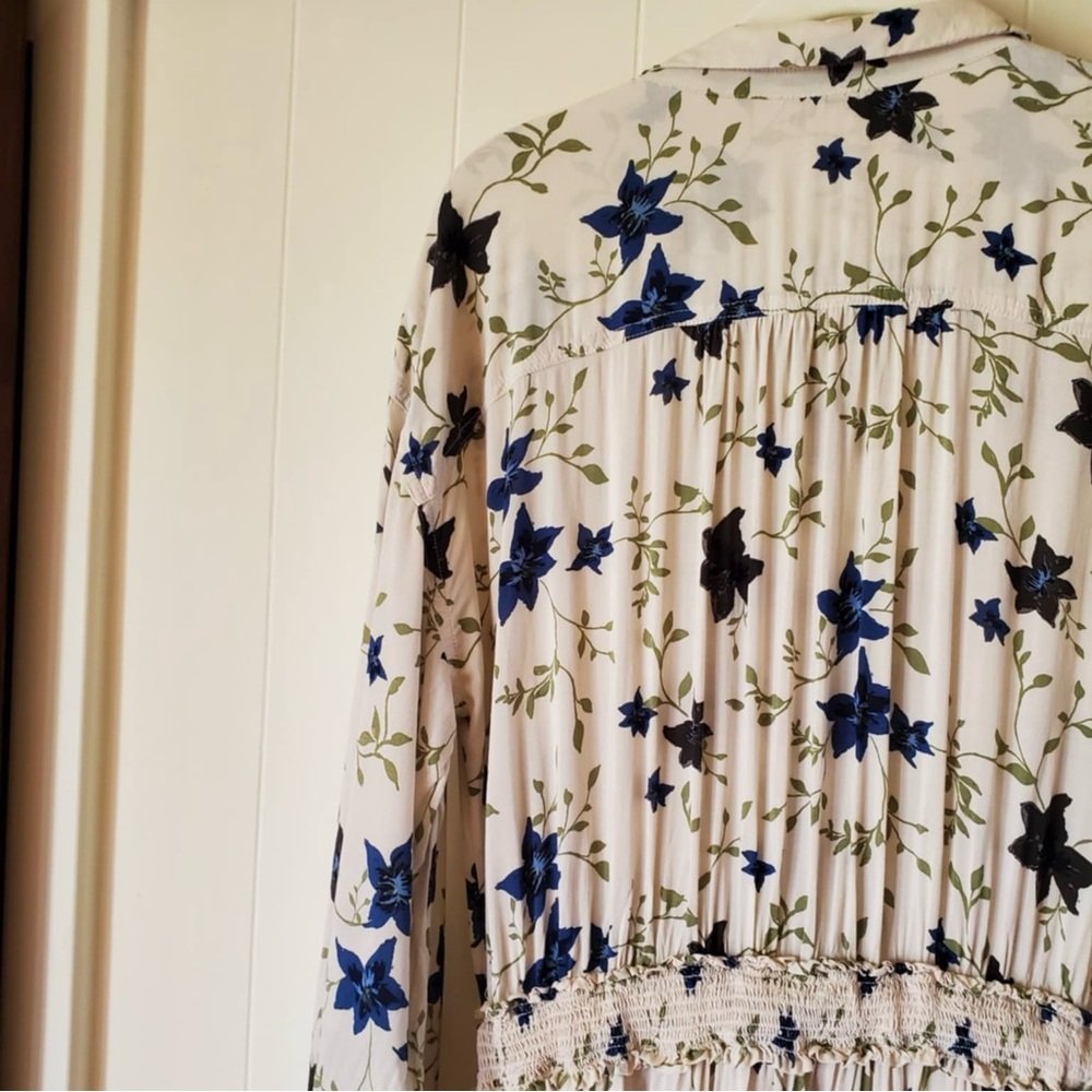 Free People Lighten Up Tea Combo Mini Dress Large - Picture 11 of 13